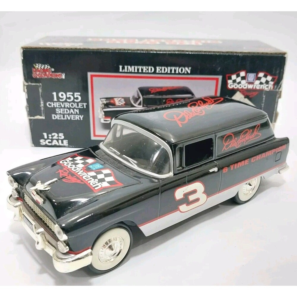 Racing Champions Dale Earnhardt 1955 Chevy Delivery 1/25 Diecast Bank #N071